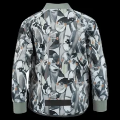 Molo Ulas Softshell Jacket Patterned/Green Mönstrad och Grön
