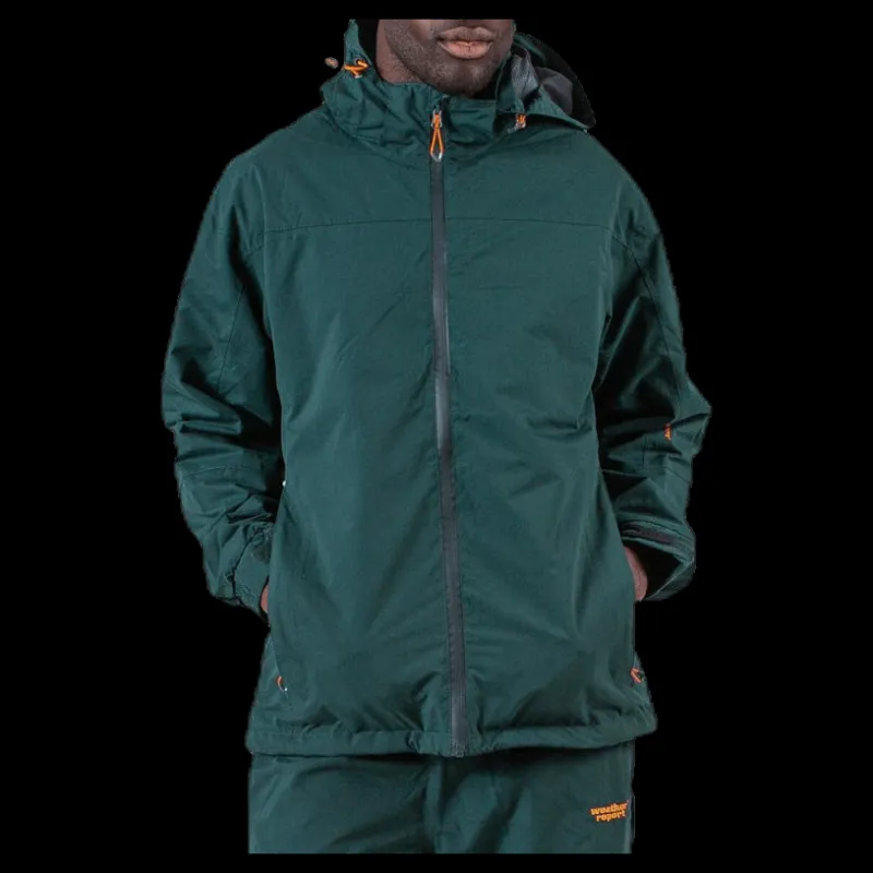 Weather Report Ulf Rainset Green Grön Outlet