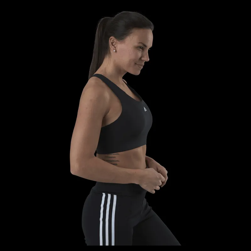 adidas Ultimate Alpha Bra Black / White Svart