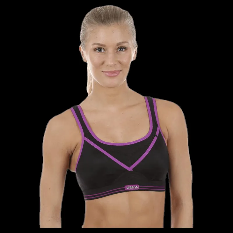 Online Shock Absorber Ultimate Gym Bra Purple/Black Lila och Svart