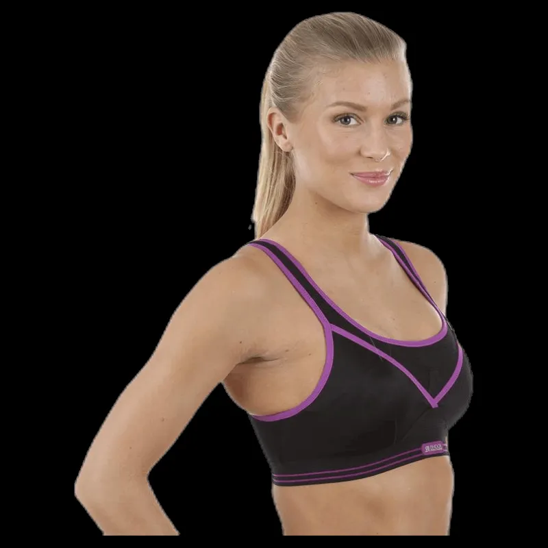 Online Shock Absorber Ultimate Gym Bra Purple/Black Lila och Svart