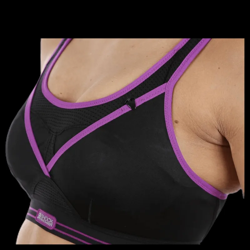 Online Shock Absorber Ultimate Gym Bra Purple/Black Lila och Svart
