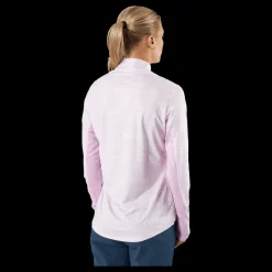 adidas Ultimate365 Polo Long-Sleeve Top Bliss c Lila Hot