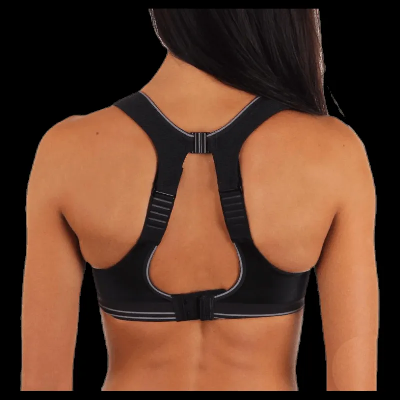 Shock Absorber Ultimate Run Bra Black Svart Hot