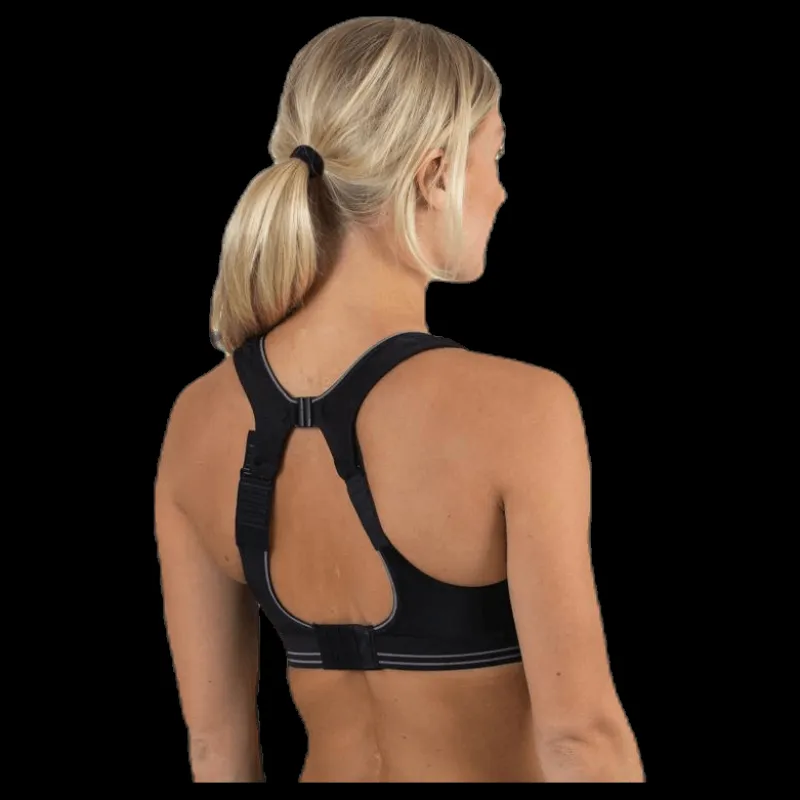 Shock Absorber Ultimate Run Bra Black Svart Hot