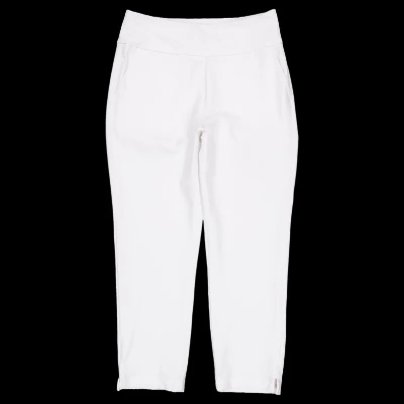 adidas Ultimate365 Solid Ankle Trousers White Vit Sale