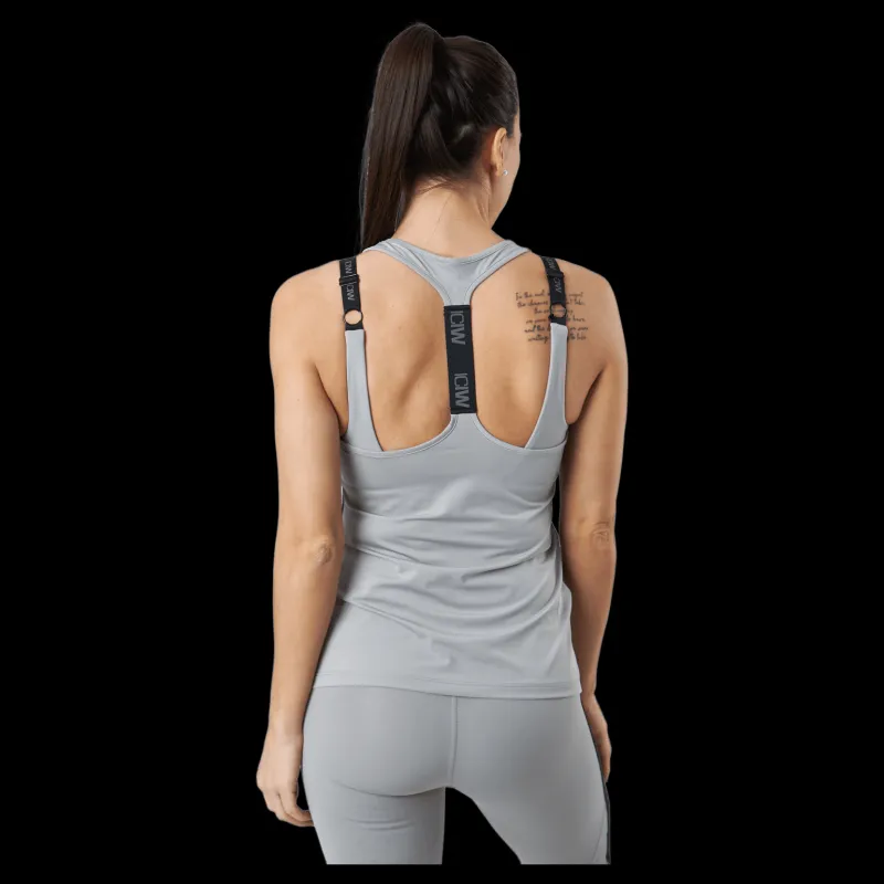 Sale ICANIWILL Ultimate Training Tank Top Wmn Grey Grå