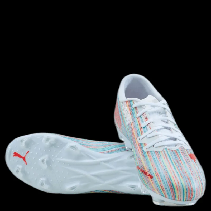 Puma Ultra 2.2 FG/AG White/Red Flerfärgad Discount