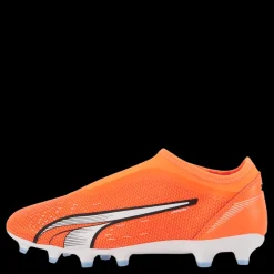 Puma Ultra Match Ll Fg/ag Jr Ultra Orange- White-blue G Blå och Vit Clearance