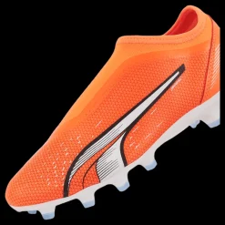 Puma Ultra Match Ll Fg/ag Jr Ultra Orange- White-blue G Blå och Vit Clearance