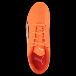New Puma Ultra Play Fg/ag Jr Ultra - White-blue G Orange