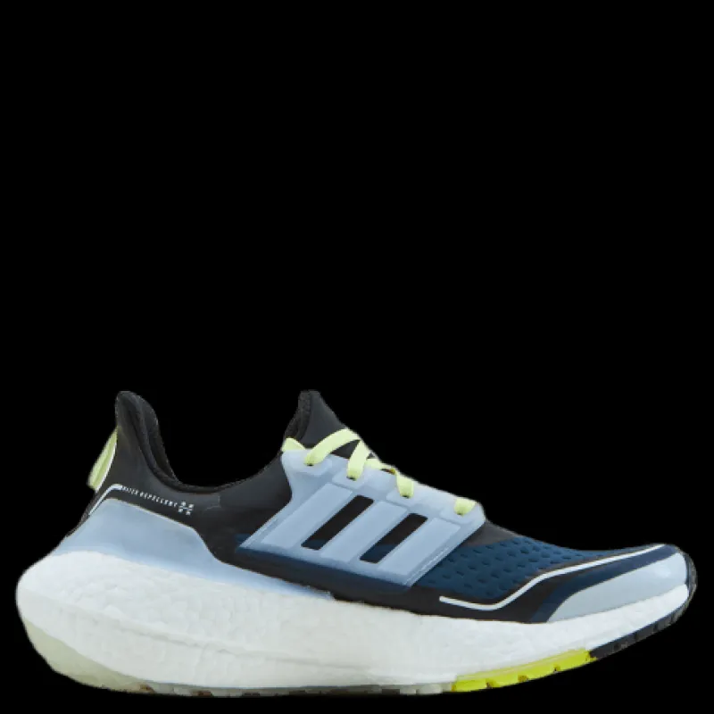 Best adidas Ultraboost 21 COLD.RDY Shoes Crew Navy / Halo Blue / Pulse Yellow Flerfärgad