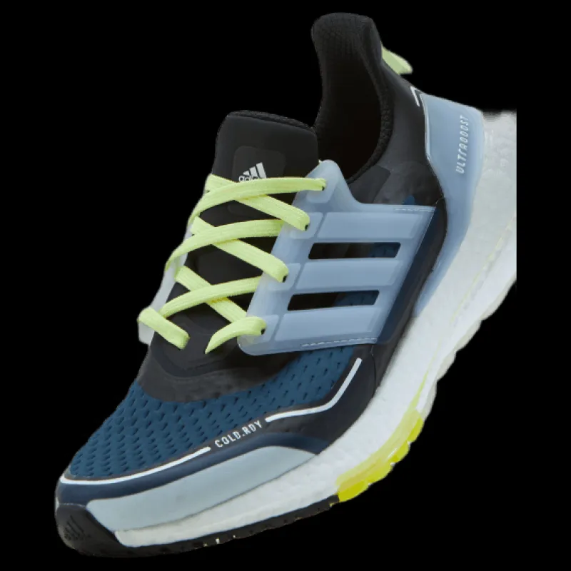 Best adidas Ultraboost 21 COLD.RDY Shoes Crew Navy / Halo Blue / Pulse Yellow Flerfärgad