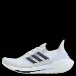 adidas Ultraboost 21 Primeblue Shoes Non Dyed / Core Black / Night Flash Vit