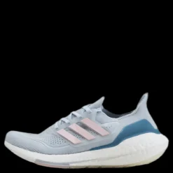 Discount adidas Ultraboost 21 Shoes Halo Blue / Fresh Candy / Hazy Blue Flerfärgad