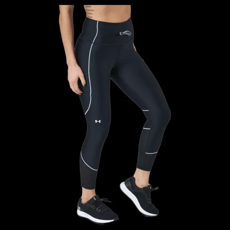 Discount Under Armour 7/8 Tights Black Svart