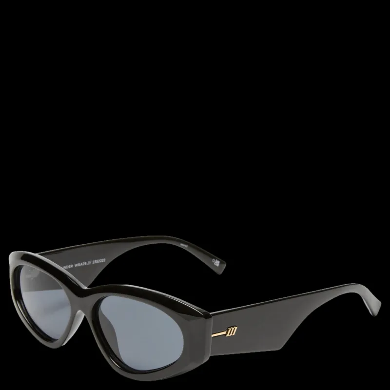 Le Specs Under Wraps Black Svart Outlet