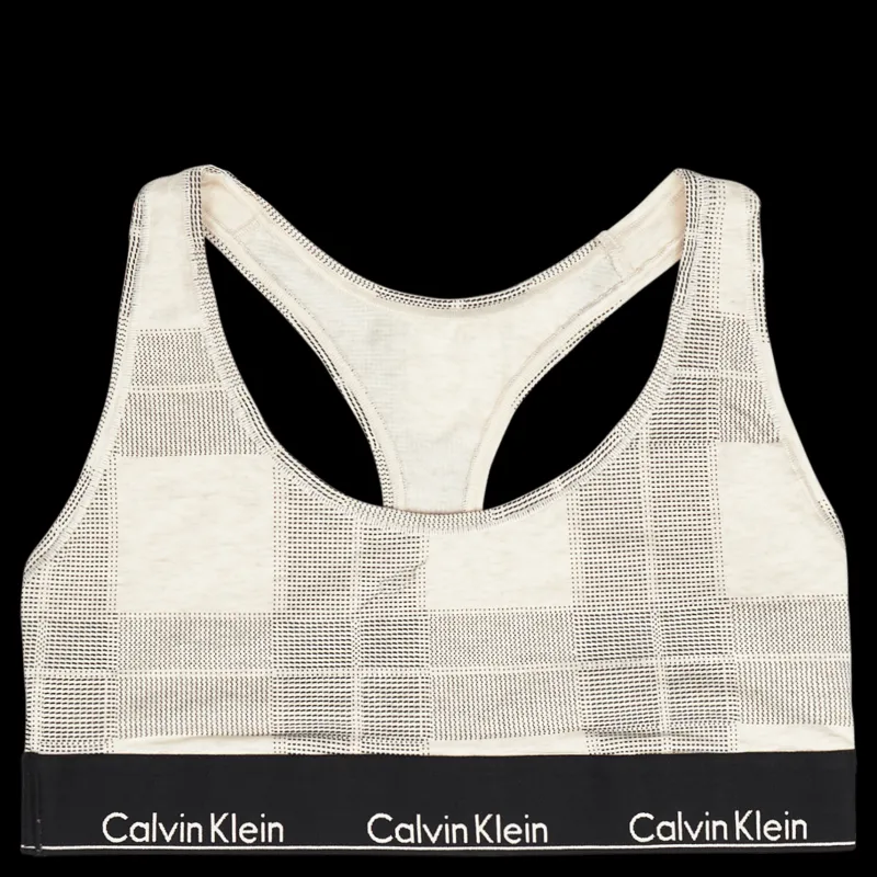 Calvin Klein Unlined Bralette Beige Sale