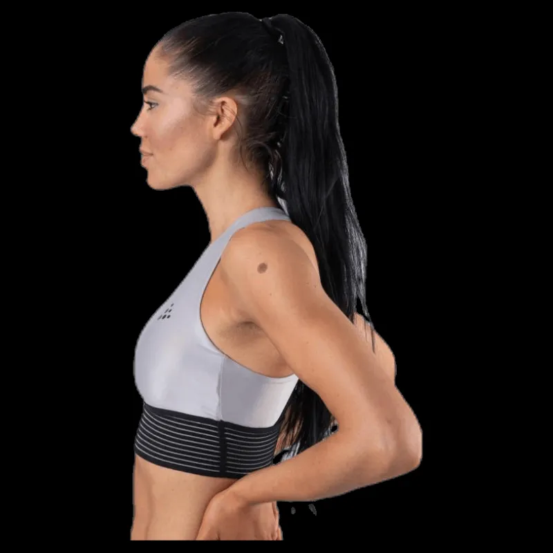 Online Craft UNMTD Cropped X-Singlet Grey Grå