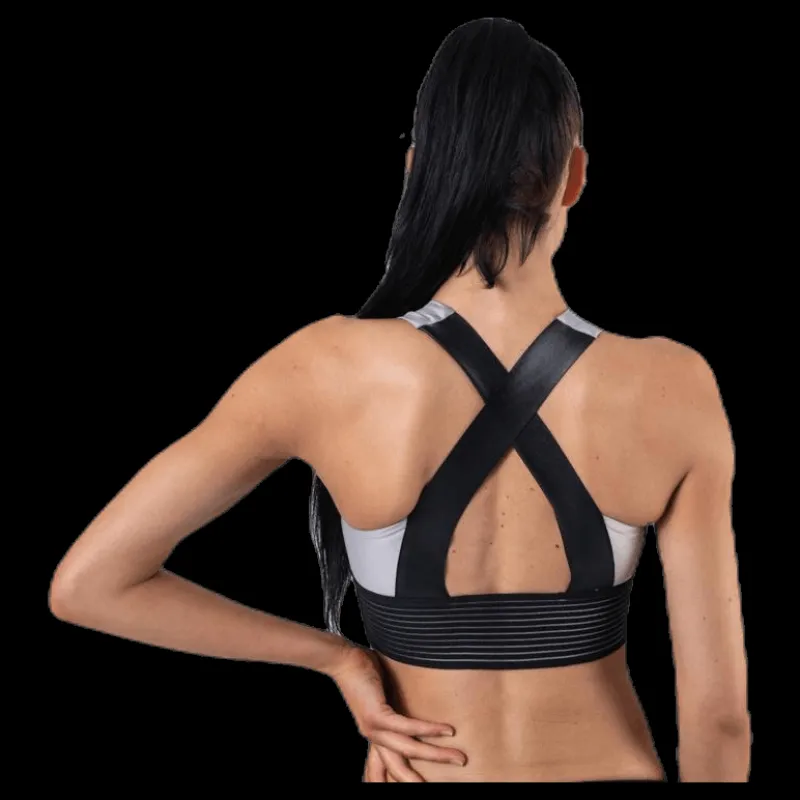 Online Craft UNMTD Cropped X-Singlet Grey Grå