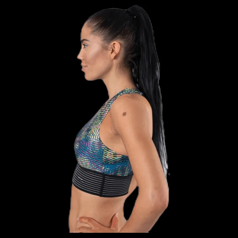 Craft UNMTD Cropped X-Singlet Patterned Mönstrad Best