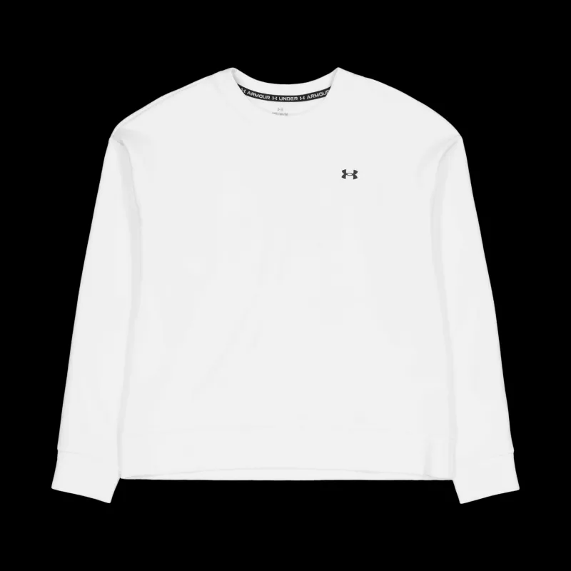 Clearance Under Armour Unstoppable Flc Crew White Vit