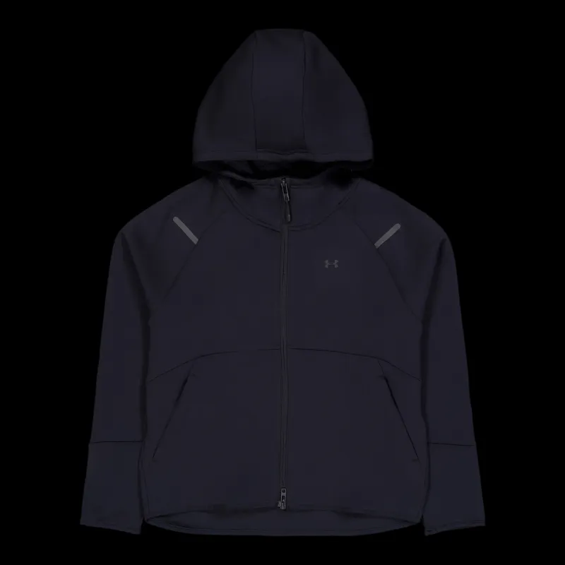 Under Armour Unstoppable Flc Fz Black Svart Clearance