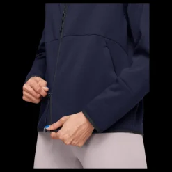 Under Armour Unstoppable Flc Fz Midnight Navy Blå Best
