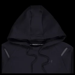 Under Armour Unstoppable Flc Hoodie Black Svart Clearance