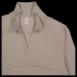 Discount Under Armour Unstoppable Flc Rugby Crop Brown Beige