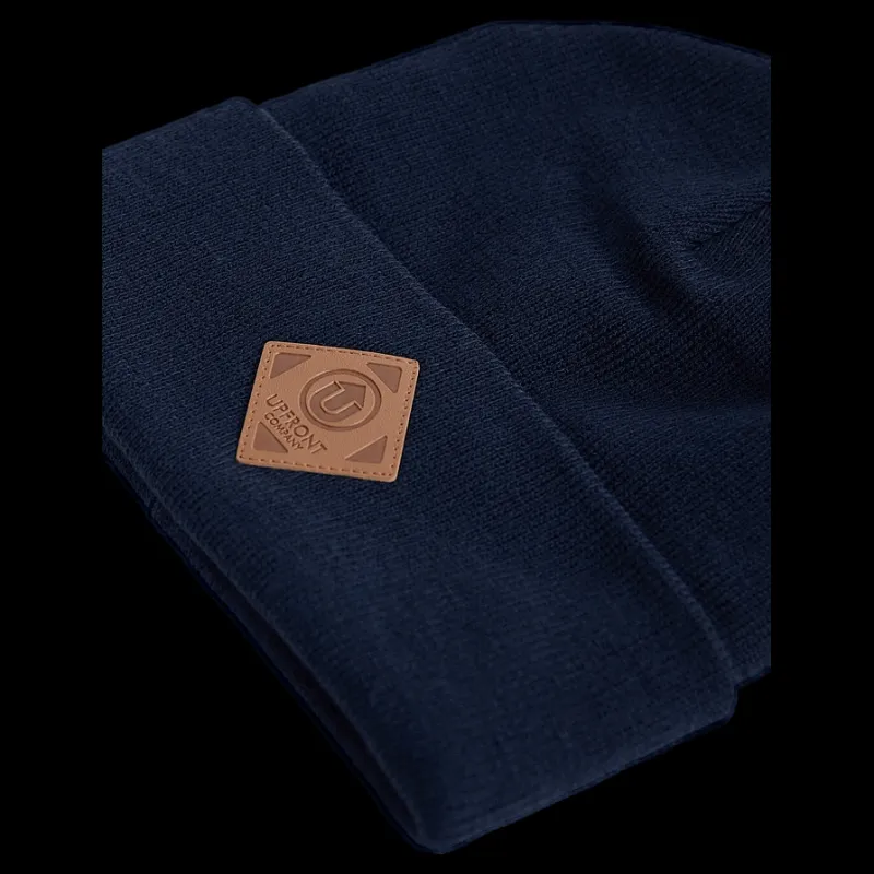 UpFront Official Fold Beanie Blå Online