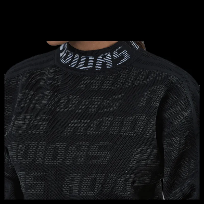 Outlet adidas Ur Crew Knit Black Svart