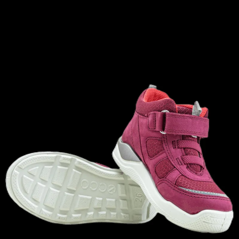 Online ECCO Urban Mini Mid-cut Boot Red Röd