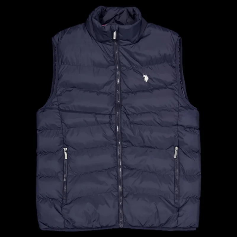 U.S. Polo Assn Uspa Vest Eugene Men Dark Sapphire Blå Sale