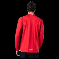 Best Umbro UX Elite Halfzip Top White/Red Vit och Röd