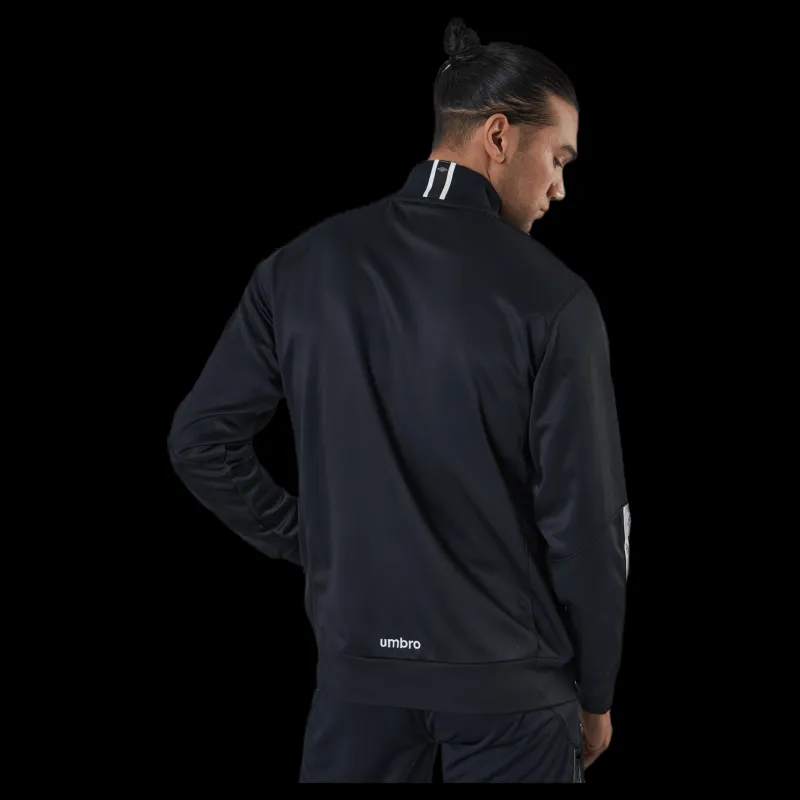 New Umbro UX Elite Track Jacket Black Svart