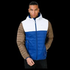 2117 of Sweden Vallerås Jacket Blue/Brown/White Blå, Brun och Vit Best