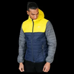 Outlet 2117 of Sweden Vallerås Jacket Blue/Grey/Yellow Blå, Grå och Gul