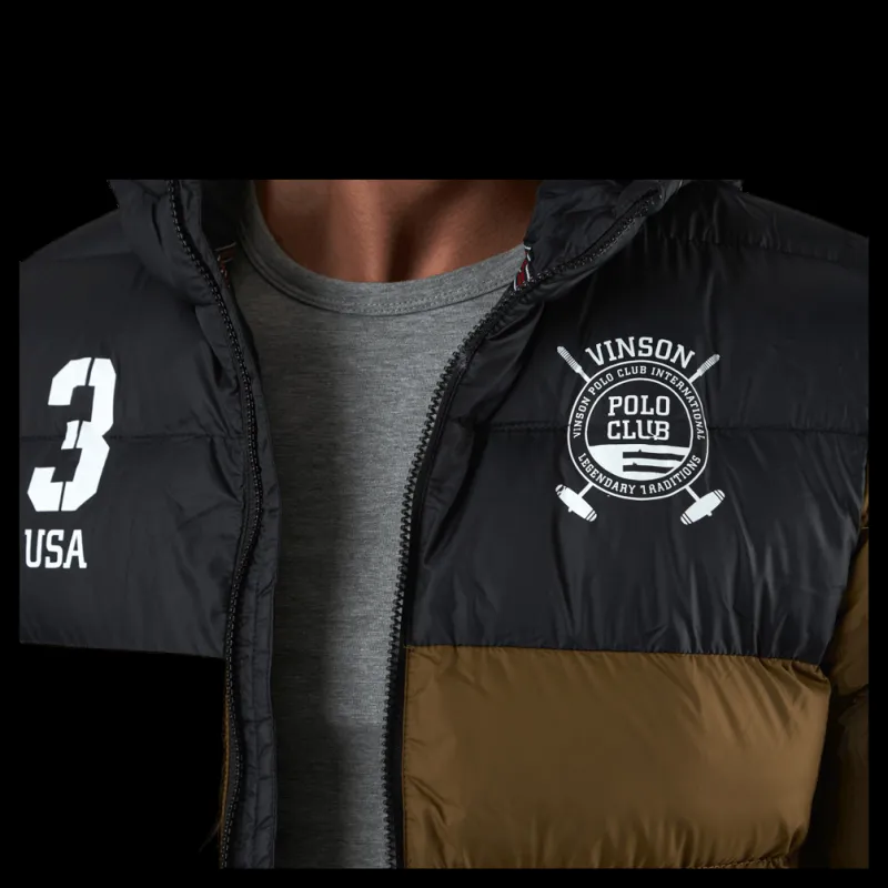 Clearance Vinson Polo Club Vance Jacket Black/Green Svart och Grön