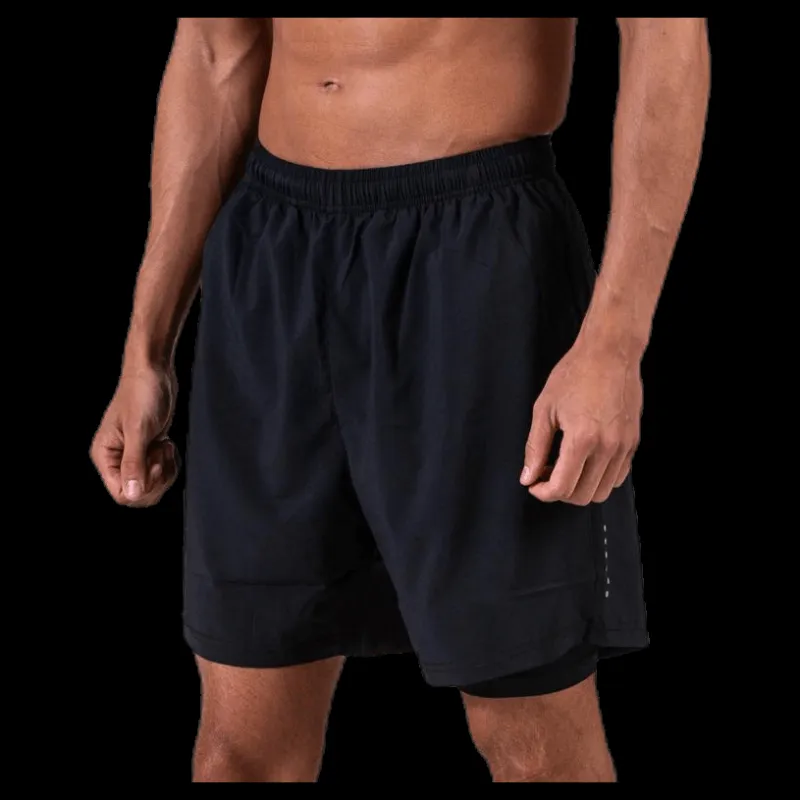 Endurance Vanclause 2 in 1 Shorts Black Svart