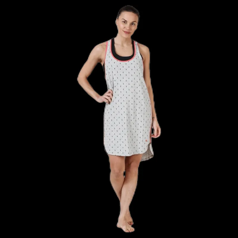 Kari Traa Vangen Beach Dress Grey Grå