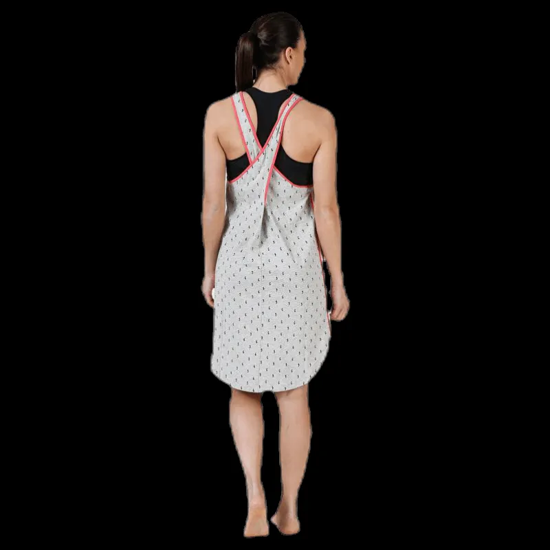 Kari Traa Vangen Beach Dress Grey Grå