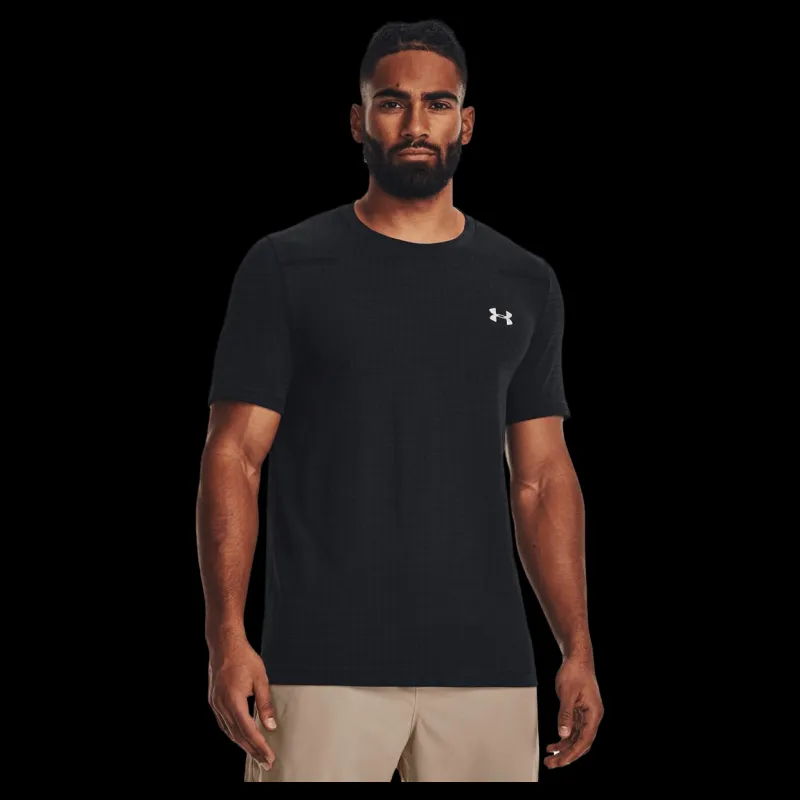 Best Under Armour Vanish Seamless Grid Ss Black Svart