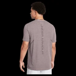 Under Armour Vanish Seamless Grid Ss Tetra Gray Grå Discount