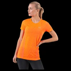 Under Armour Vanish Seamless SS Spacedye Pink/Orange Rosa och Orange