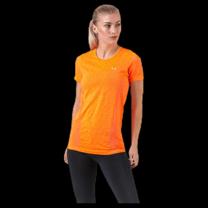 Under Armour Vanish Seamless SS Spacedye Pink/Orange Rosa och Orange