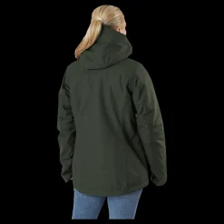 Didriksons Vanja Wns Jkt Green Grön Clearance