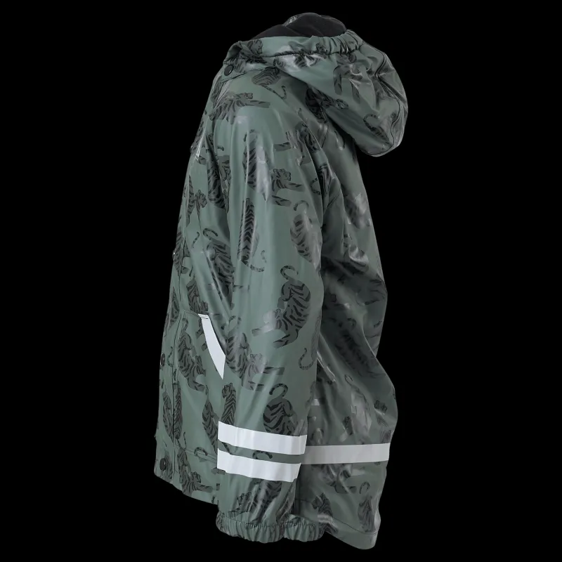 Outlet Lindberg Vattnadal Rain Set Fleece Green Svart