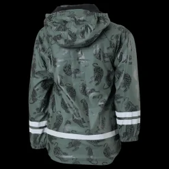 Outlet Lindberg Vattnadal Rain Set Fleece Green Svart