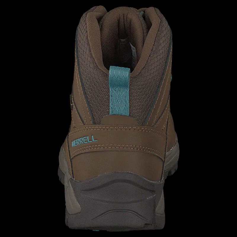 Merrell Vego Mid Leather Wtpf Dark Earth/britianny Blue Brun Best